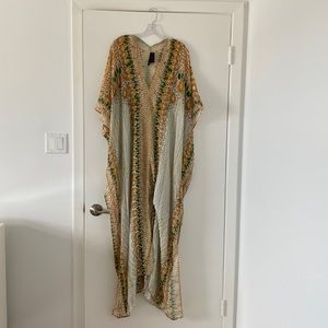 Asa Kaftan. New. Emerald and Gold.
